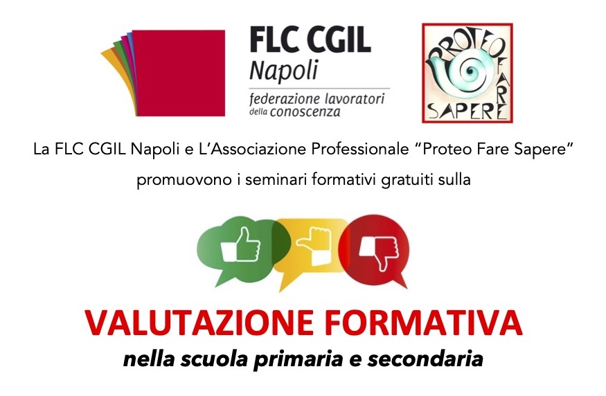 FLC CGIL Napoli & Proteo Fare Sapere: Atti dei seminari sulla valutazione – gennaio 2021